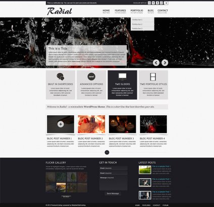 Radial 英文網(wǎng)站建設 。,Radial